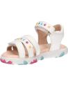 girl Sandals GEOX J158ZC 000BC J SANDAL HAITI  C1000 WHITE