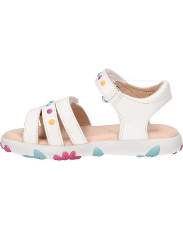 girl Sandals GEOX J158ZC 000BC J SANDAL HAITI  C1000 WHITE
