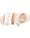 girl Sandals GEOX J158ZC 000BC J SANDAL HAITI  C1000 WHITE