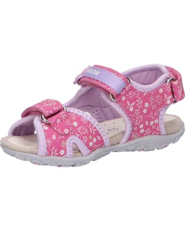 Sandalias GEOX  de Niña J92D9C 014CE J SANDAL ROXANNE  C8257 FUCHSIA-LILAC