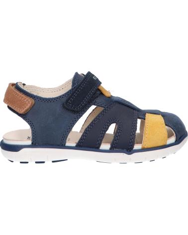 Sandales GEOX  pour Garçon B354LA 0CL22 B SANDAL DELHI  CF42Q NAVY-OCHRE