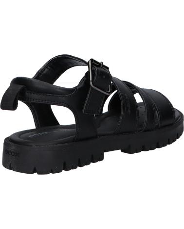 Sandalen GEOX  für Mädchen J25FYB 000BC J SANDAL STARBLUSH  C9999 BLACK