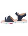 girl Sandals GEOX J258ZC 0BCHI J HAITI  C4211 NAVY-WHITE