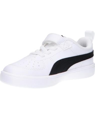 Sneaker PUMA  für Mädchen und Junge und Damen 384314 PUMA RICKIE AC  03-WHITE-BLACK