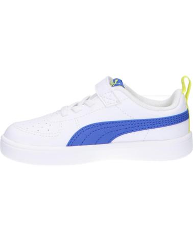 girl and boy and Woman Trainers PUMA 384314 PUMA RICKIE AC  04-WHITE-DAZZLING