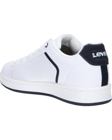 Woman and girl and boy Trainers LEVIS VAVE0038S BOULEVARD  0061 WHITE