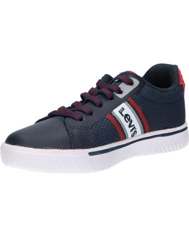 girl and boy Trainers LEVIS VFUT0060T FUTURE X  0290 NAVY RED
