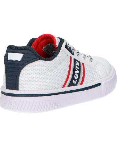 girl and boy Trainers LEVIS VFUT0062T FUTURE X MINI  0122 WHT NAVY