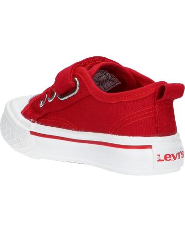 girl and boy Trainers LEVIS VORI0007T MAUI MINI  0047 RED