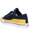 Woman and girl and boy Trainers LEVIS VORI0101T SQUARE  0923 NAVY YELLOW