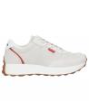 Woman and girl and boy sports shoes LEVIS VGRE0002T GRETA  3210 ECRU MAGENTA