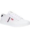 Woman and girl and boy Trainers LEVIS VORI0107T MISSION 2  0061 WHITE