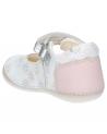 Chaussures KICKERS  pour Fille 894570-10 SOBABY  3 BLANC ROSE POIS