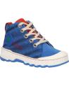 girl and boy Trainers KICKERS 894810-30 KICKRUP  52 BLEU ROUGE