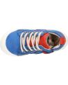 girl and boy Trainers KICKERS 894810-30 KICKRUP  52 BLEU ROUGE