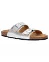 Zehansandalen GEOX  für Damen D15LSA 000CF D BRIONIA  C1007 SILVER