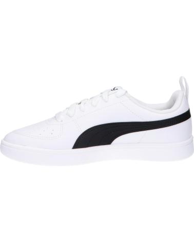 Woman and girl and boy Trainers PUMA 384311 RICKIE JR  03 WHITE