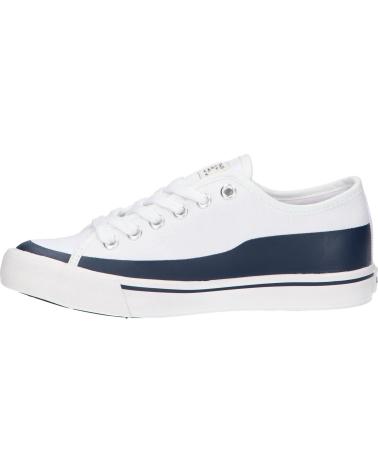 Woman and girl and boy Trainers LEVIS VORI0101T SQUARE  0122 WHT NAVY