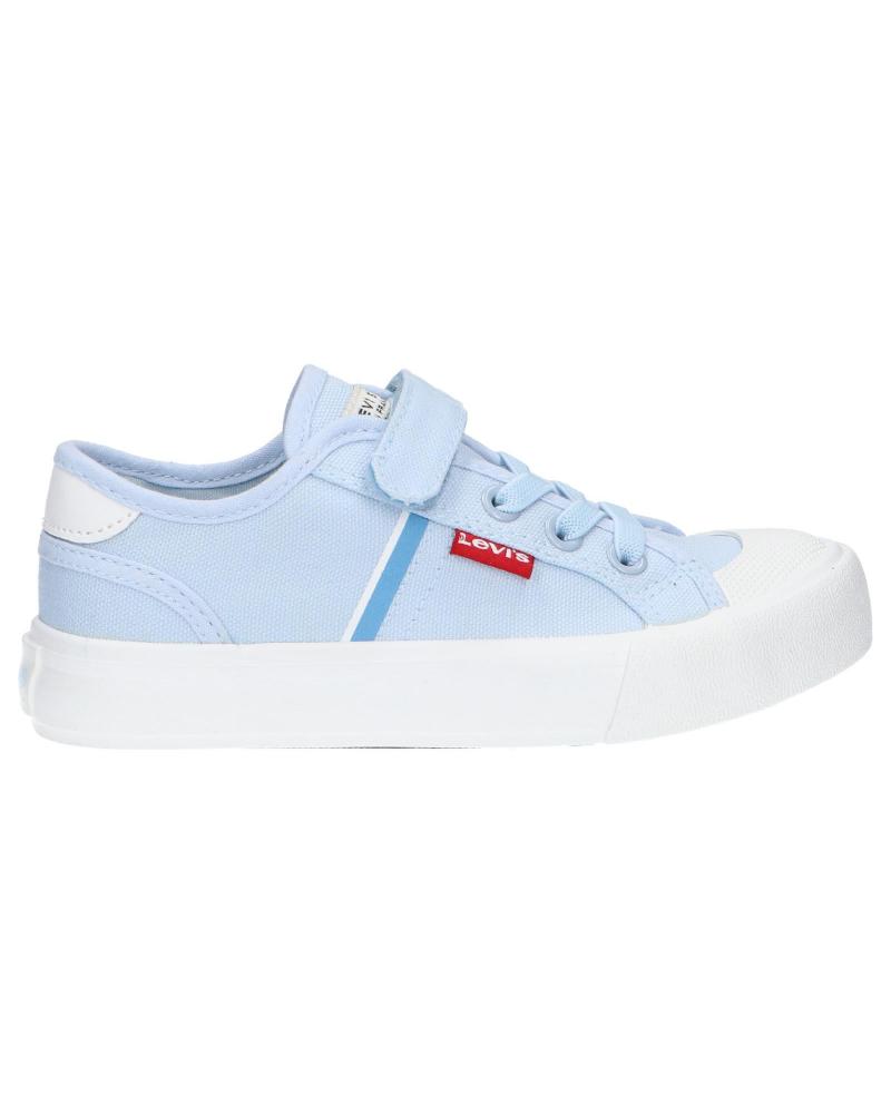 girl and boy Trainers LEVIS VORI0106T MISSION 2  0034 LT BLUE