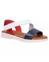 Sandalen OH MY SANDALS  für Damen 4982-V4V1V10  ROJO-BLANCO-MARINO