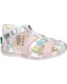 Sandali KICKERS  per Bambina 860633-10 BIGFLY-2  3 BLANC ROSE POIS