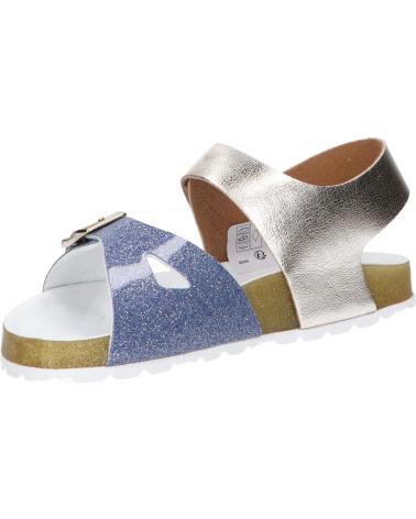 Sandalias KICKERS  de Mujer y Niña 858546-30 SUNKRO  52 BLEU FONCE GLIT