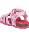 Sandali KICKERS  per Bambina 860995-30 SUMMERTAN  133 ROSE CLAIR FLOW