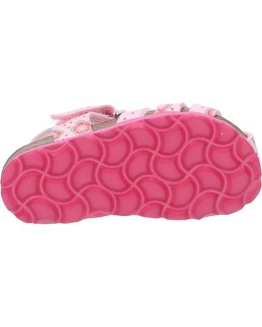 Sandali KICKERS  per Bambina 860995-30 SUMMERTAN  133 ROSE CLAIR FLOW