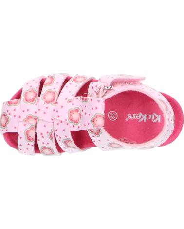 Sandali KICKERS  per Bambina 860995-30 SUMMERTAN  133 ROSE CLAIR FLOW