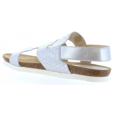 Woman Sandals VAQUETILLAS 20161  CUADROS PLATA