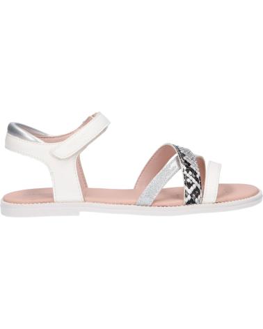 Sandalen GEOX  für Damen und Mädchen J5235D 05404 J KARLY  C1000 WHITE