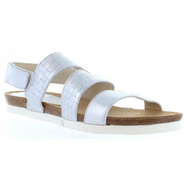 Woman Sandals VAQUETILLAS 20161  CUADROS PLATA