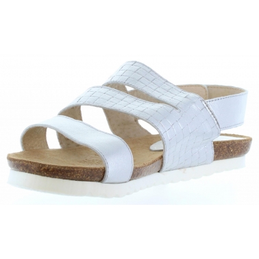 Woman Sandals VAQUETILLAS 20161  CUADROS PLATA