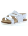 Woman Sandals VAQUETILLAS 20161  CUADROS PLATA