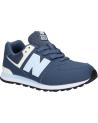 Woman and girl and boy Trainers NEW BALANCE GC574KIE GC574V1  VINTAGE INDIGO