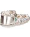 girl shoes KICKERS 895235-10 SUSHY  33 BLANC ARGENT CO
