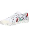 girl and boy Trainers KICKERS 860862-30 GODY  31 BLANC ROUGE VER