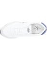 Sportivo CALVIN KLEIN  per Uomo YM0YM01032 RETRO RUNNER  01S BRIGHT WHITE-SAPPHIRE BLUE