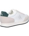 Sportif CALVIN KLEIN  pour Homme YM0YM01119 RETRO RUNNER ICONIC  02X B WHITE-CK BLACK-GREEN