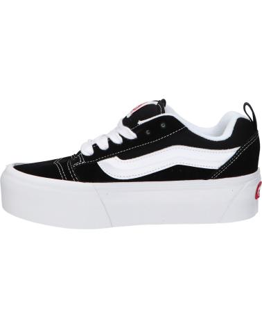 Deportivas VANS OFF THE WALL  de Mujer VN000CP66BT1 KNU STACK  BLACK-TRUE WHIT