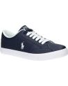 Casual sneakers for women POLO RALPH LAUREN RF103430 THERON V  NAVY SMOOTH-CREAM