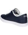  Casual sneakers for women POLO RALPH LAUREN RF103430 THERON V  NAVY SMOOTH-CREAM