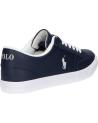  Casual sneakers for women POLO RALPH LAUREN RF103430 THERON V  NAVY SMOOTH-CREAM