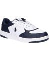 Deportivas POLO RALPH LAUREN  de Mujer RL01247100 MASTERS COURT  WHITE-TUMBLED-NAVY