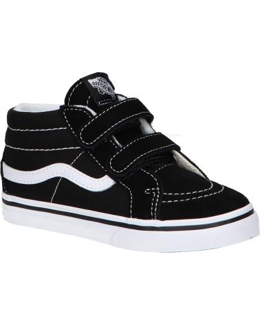 Deportivas VANS OFF THE WALL  de Niña y Niño VN00018W6BT1 SK8-MID REISSUE V  BLACK-TRUE WHIT