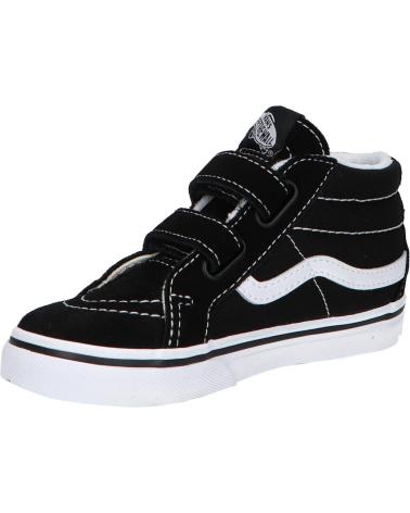 Deportivas VANS OFF THE WALL  de Niña y Niño VN00018W6BT1 SK8-MID REISSUE V  BLACK-TRUE WHIT