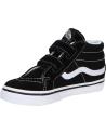 Deportivas VANS OFF THE WALL  de Niña y Niño VN00018W6BT1 SK8-MID REISSUE V  BLACK-TRUE WHIT