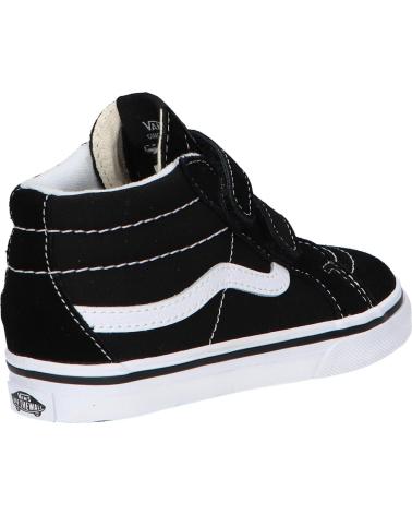 Deportivas VANS OFF THE WALL  de Niña y Niño VN00018W6BT1 SK8-MID REISSUE V  BLACK-TRUE WHIT