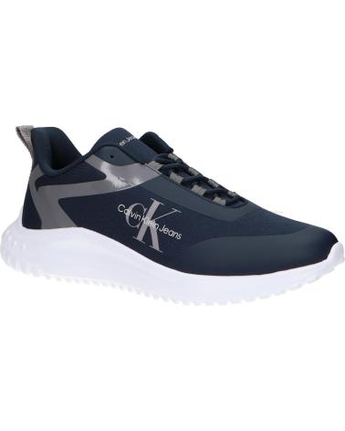 Sportivo CALVIN KLEIN  per Uomo YM0YM00968 EVA RUNNER LOW LACE  0ZT CALVIN NAVY-BLACK-B WHITE