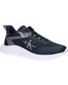 Sportivo CALVIN KLEIN  per Uomo YM0YM00968 EVA RUNNER LOW LACE  0ZT CALVIN NAVY-BLACK-B WHITE